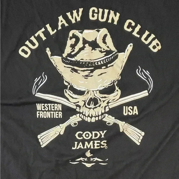 Cody James | Outlaw Country | Long Sleeve T-Shirt | XL - Picture 2 of 3